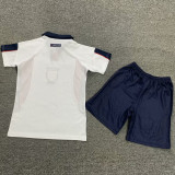 1998 England Home Kids Retro Soccer Jersey