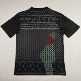 Palestina FC Red Black Retro Soccer Jersey *铁丝网
