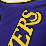 22-23 LAKERS DAVIS #3 Purple Top Quality Hot Pressing NBA Jersey (Trapeze Edition)