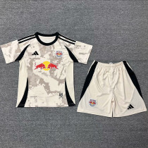 25-26 New York Red Away Kids Soccer Jersey