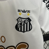 2012 Santos FC Home Kids Retro Soccer Jersey