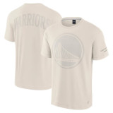 24-25 WARRIORS Milky White High Quality Casual T-Shirt