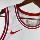 23-24 ROCKETS WESTBROOK #0 White City Edition Home Top Quality Hot Pressing NBA Jersey