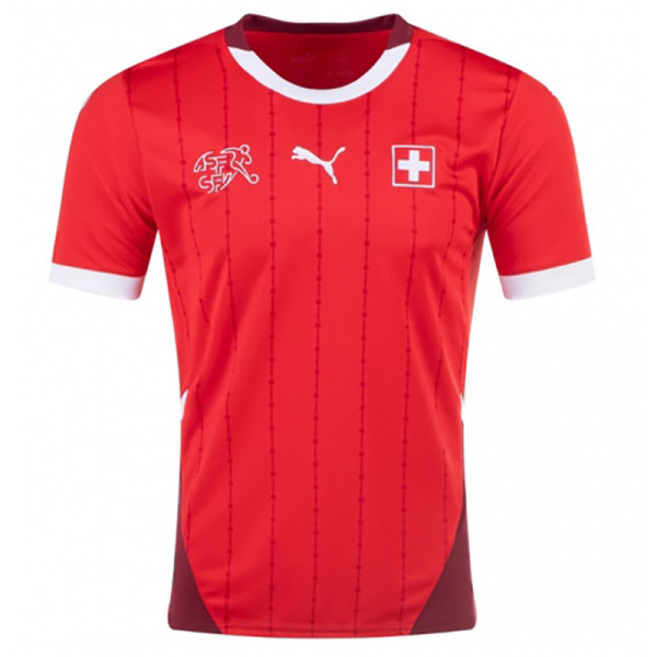 24-25 Switzerland Home Fans Soccer Jersey