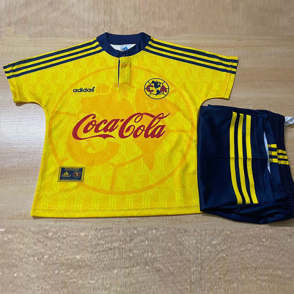 1998-1999 Club America Home Kids Retro Soccer Jersey