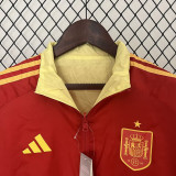 24-25 Spain Red & Yellow Double Sided Windbreaker (双面风衣)