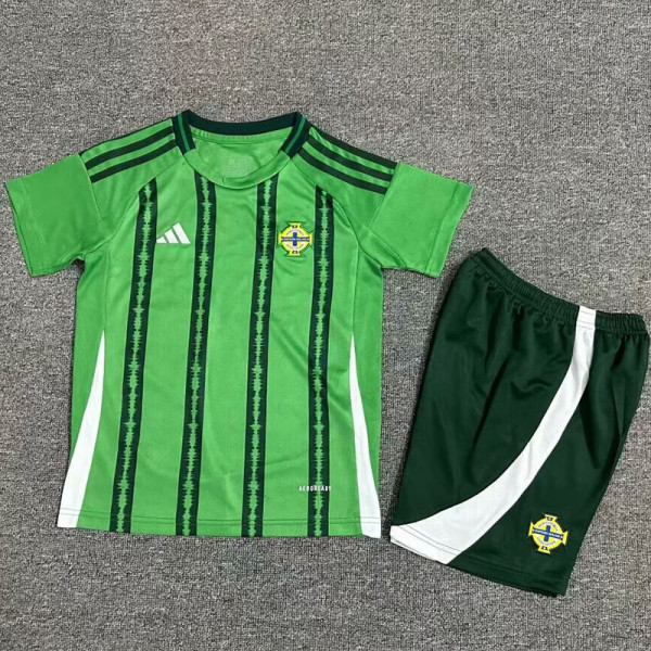 24-25 Northern Ireland Home Kids Soccer Jersey