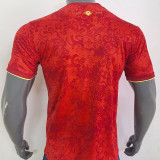 24-25 Spain Comma Red Special Edition Fans Soccer Jersey