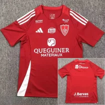 24-25 Stade Brestois Home Fans Soccer Jersey