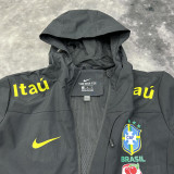 24-25 Brazil Black Outdoor Jackets #102冲锋衣