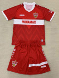 24-25 Stuttgart Away Kids Soccer Jersey