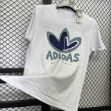 T268 三叶草 White High Quality Casual T-Shirt