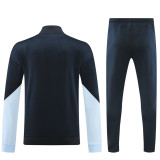 2024 NK Royal blue Jacket Tracksuit #2306(浅蓝袖)