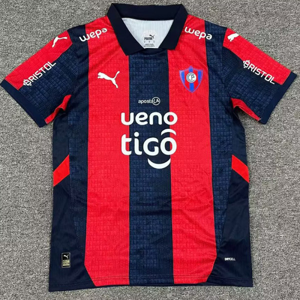 25-26 Cerro Porteno Home Fans Soccer Jersey
