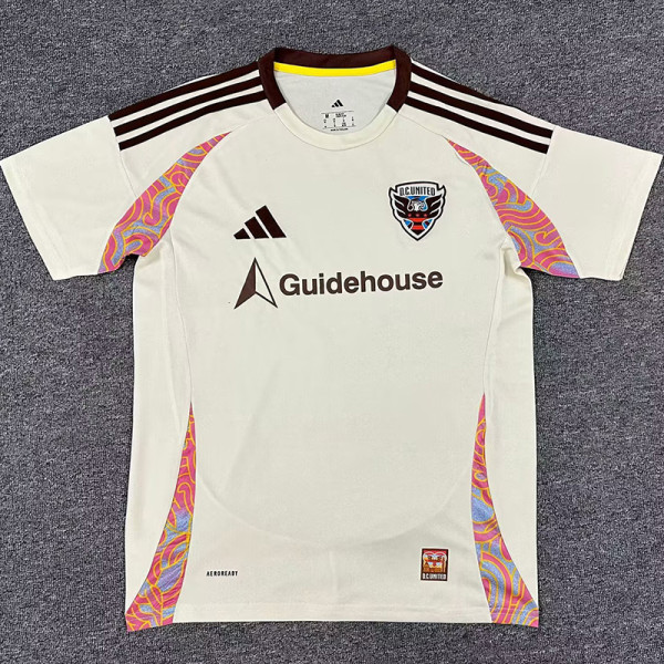 25-26 D.C.United Away Fans Soccer Jersey