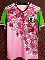 24-25 Japan Pink Green Special Edition Fans Training Shirts #粉色樱花