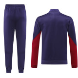 24-25 England Purple Jacket Tracksuit #01