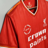 1985-1986 LIV Home Retro Soccer Jersey