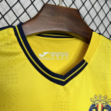 24-25 Villarreal Home Fans Soccer Jersey