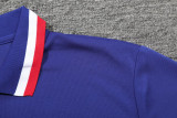 25-26 France Fancy blue Polo Tracksuit