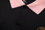 25-26 PSG Jordan Black Polo Tracksuit