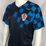 22-23 Croatia Away World Cup Fans Soccer Jersey