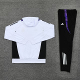 24-25 RMA White Hoodie Tracksuit (卫衣套装)