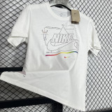 T242 NK White High Quality Casual T-Shirt