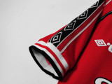 1998-1999 Man Utd Home Retro Soccer Jersey
