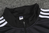 24-25 Japan Black Kids Half Pull Tracksuit (童装半拉链)(宫本)