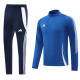 2024 AD Fancy Blue Half Pull Tracksuit #AB06 (半拉链)