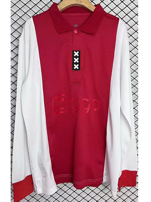2025 Ajax Commemorative Edition Long Sleeve Soccer Jersey (长袖)
