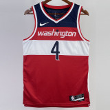 22-23 Wizards WESTBROOK #4 Red Top Quality Hot Pressing NBA Jersey