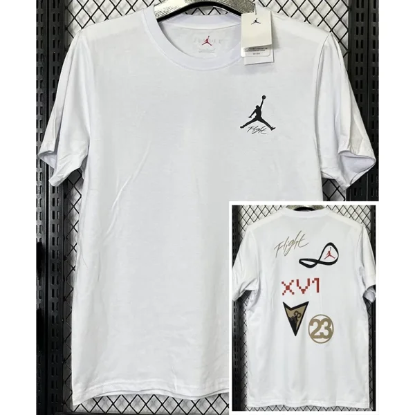 T269 Jordan White High Quality Casual T-Shirt