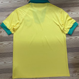 1958 Brazil Home Retro Soccer Jersey
