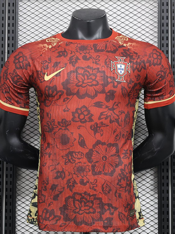 24-25 Portugal Red Special Edition Player Version Soccer Jersey