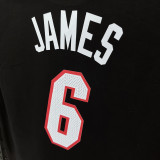 T888 HEAT JAMES #6 Black High Quality Casual T-Shirt