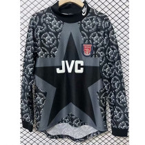 1994-1995 ARS Black Goalkeeper Long Sleeve Retro Soccer Jersey (长袖)