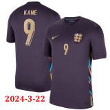 24-25 England Black Grey Special Edition Player Version Soccer Jersey