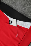 24-25 Man Utd Red Hoodie Tracksuit (卫衣套装)