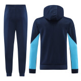 24-25 CHE Royal blue Hoodie Jacket Tracksuit #01