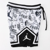 C2441 Jordan White Casual Short Pants
