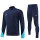 2024 NK Royal blue Jacket Tracksuit #2306(深蓝袖)