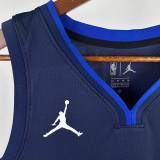 20-21 Dallas Mavericks THOMPSON #31 Royal Blue Top Quality Hot Pressing NBA Jersey (Trapeze Edition)飞人版