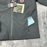 24-25 Brazil Velvet Thickened warm White Outdoor Jackets #103加绒冲锋衣