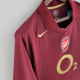 2005-2006 ARS Home Long Sleeve Retro Soccer Jersey (长袖)
