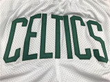 Celtic White City Edition Top Quality NBA Pocket Pants #凯尔特人