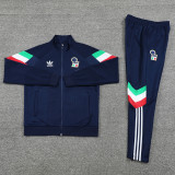 24-25 Italy Royal Blue Jacket Tracksuit #06