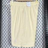 M006 Jordan Beige Pure Cotton Fabric Casual Short Pants
