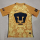 24-25 Pumas UNAM Golden Yellow Special Edition Fans Soccer Jersey